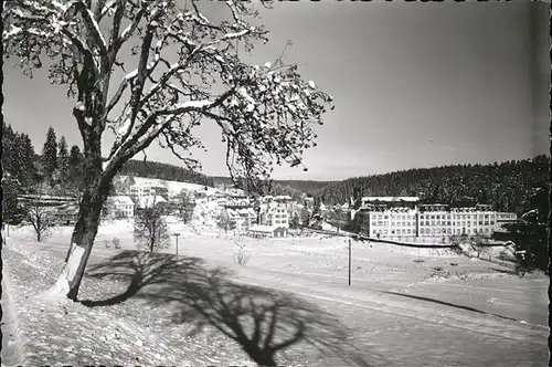 Friedenweiler Schloss Kinderheilstaette Hoehenluftkurort Wintersportplatz Kat. Friedenweiler