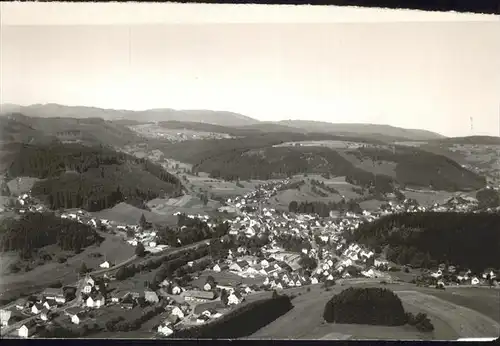 Lenzkirch Fliegeraufnahme Kat. Lenzkirch