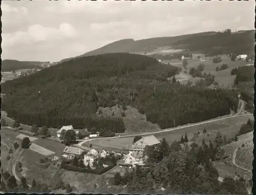 Lenzkirch heilklimatischer Kurort Fliegeraufnahme Kat. Lenzkirch