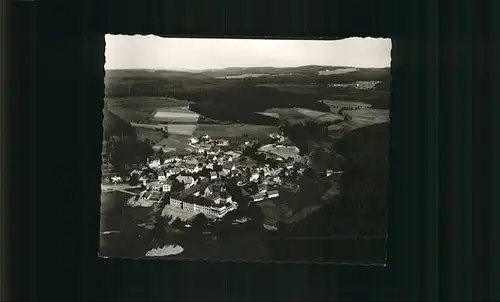 Friedenweiler Hoehenluftkurort Wintersportplatz Schloss Kinderheilstaette Fliegeraufnahme Kat. Friedenweiler