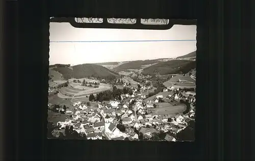 Lenzkirch heilklimatischer Kurort Fliegeraufnahme Kat. Lenzkirch