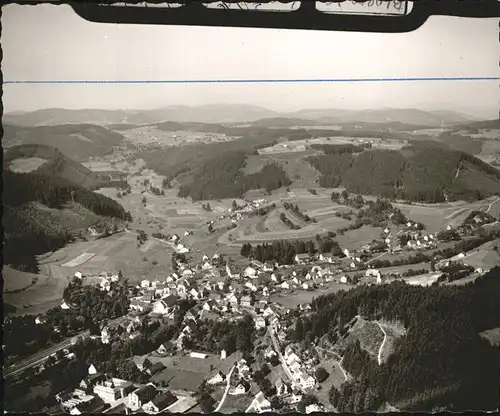 Lenzkirch heilklimatischer Kurort Fliegeraufnahme Kat. Lenzkirch