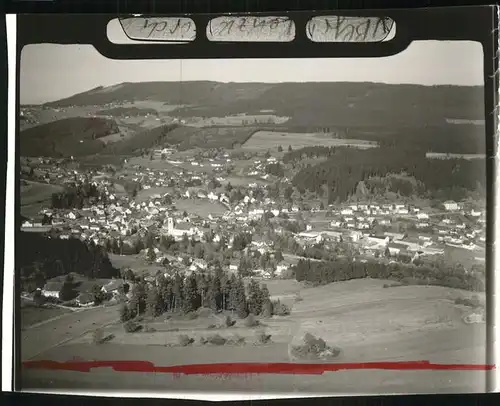 Lenzkirch heilklimatischer Kurort Fliegeraufnahme Kat. Lenzkirch