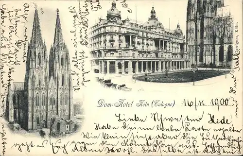 Koeln Rhein Dom Hotel Kat. Koeln