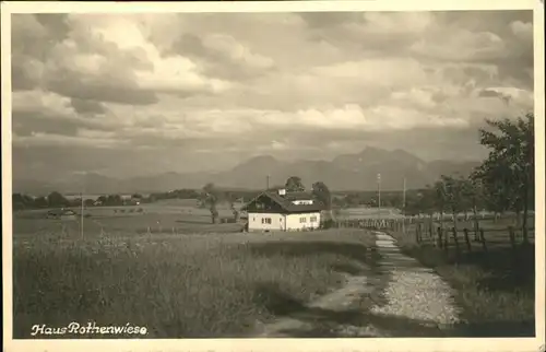 Breitbrunn Chiemsee Haus Rothenwiese Kat. Breitbrunn a.Chiemsee