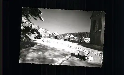 Friedenweiler Teilansicht Hoehenluftkurort Wintersportplatz Kat. Friedenweiler