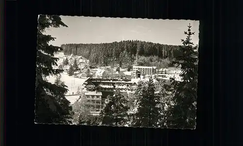 Friedenweiler Hoehenluftkurort Wintersportplatz Schloss Kinderheilstaette Kat. Friedenweiler