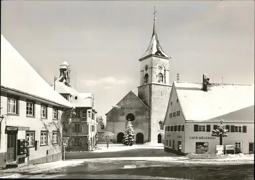 Lenzkirch Nikolaus Kirche heilklimatischer Kurort Kat. Lenzkirch