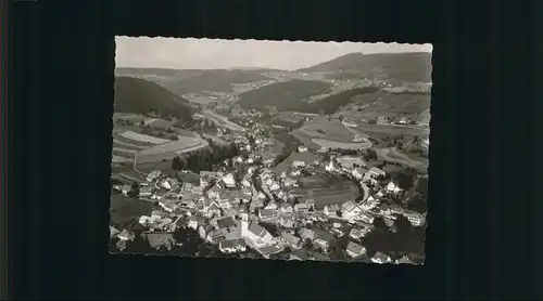 Lenzkirch heilklimatischer Kurort Fliegeraufnahme Kat. Lenzkirch