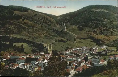 Todtnau Schwarzwald Panorama Kat. Todtnau