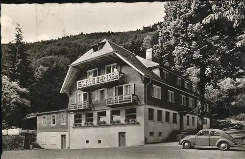 Todtnau Schwarzwald Hotel Waldeck Auto Kat. Todtnau