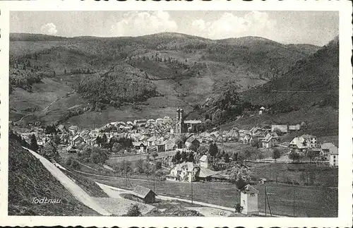 Todtnau Schwarzwald Panorama Kat. Todtnau