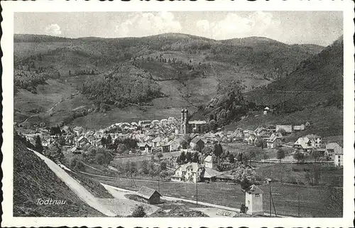 Todtnau Schwarzwald Panorama Kat. Todtnau