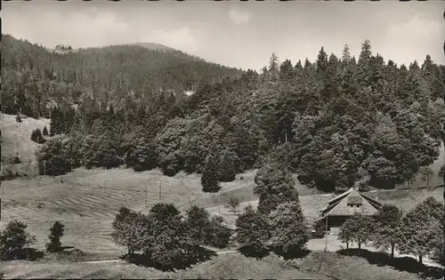 Schoenau Schwarzwald Hotel Belchenhaus Kat. Schoenau im Schwarzwald