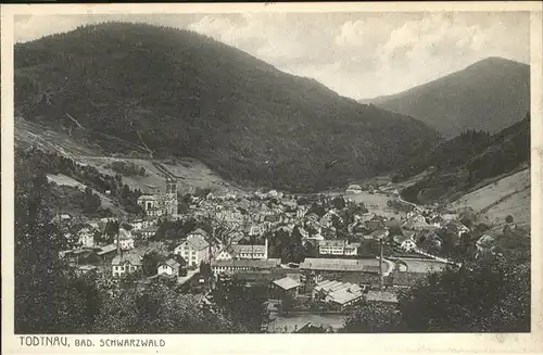 Todtnau Schwarzwald Panorama Kat. Todtnau