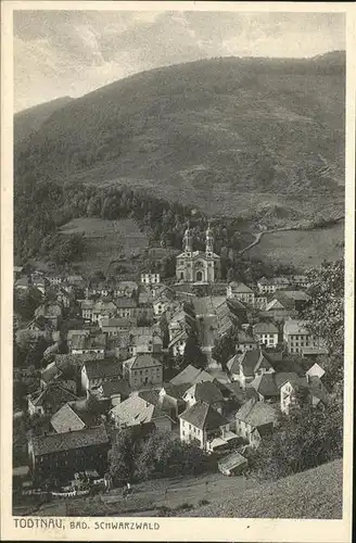 Todtnau Schwarzwald Panorama Kat. Todtnau