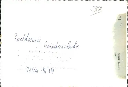 Todtnau Schwarzwald Friedrichstrasse Kirche Kat. Todtnau