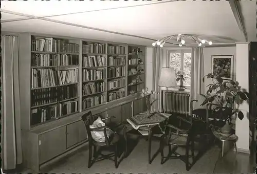 Holzinshaus Gasthaus Sonnenhof Bibliothek Kat. Aitern