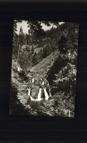 Roetenbach Baden Wasserfall Kat. Friedenweiler