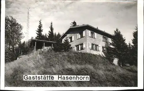 Todtnau Schwarzwald Restaurant Gasthaus Hasenhorn Kat. Todtnau