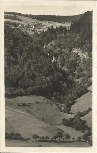 Todtnauberg Schwarzwald Mit Wasserfall Kat. Todtnau