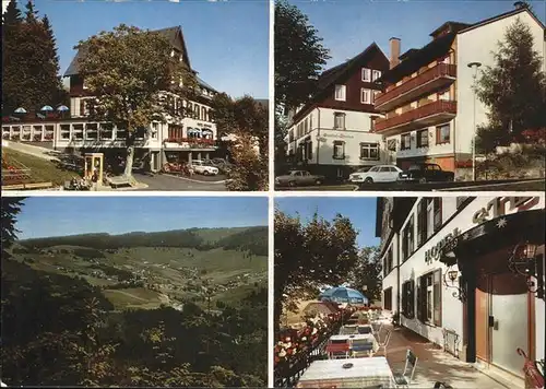 Todtnauberg Schwarzwald Hotel Zum Sternen Kat. Todtnau