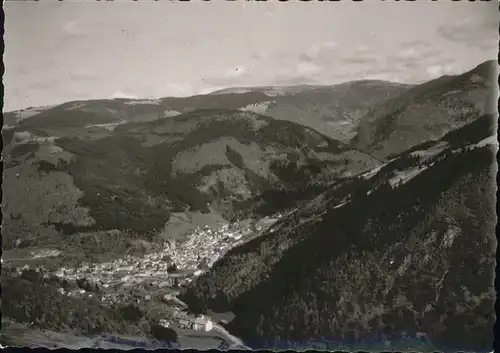 Todtnau Schwarzwald Fliegeraufnahme Kat. Todtnau