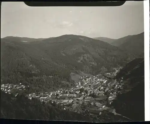 Todtnau Schwarzwald Fliegeraufnahme Kat. Todtnau