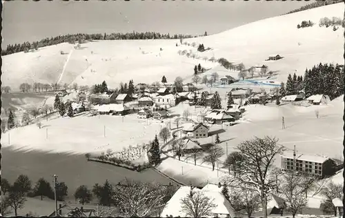 Todtnauberg Schwarzwald im Schnee Kat. Todtnau