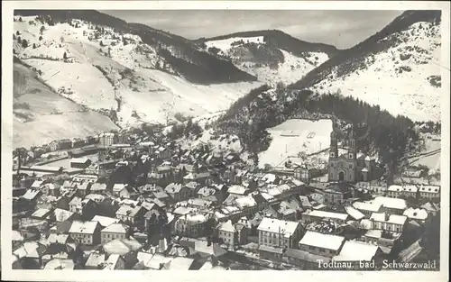 Todtnau Schwarzwald Fliegeraufnahme Kat. Todtnau