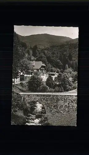 Todtnau Schwarzwald Hotel Waldeck Martin Bernauer Kat. Todtnau