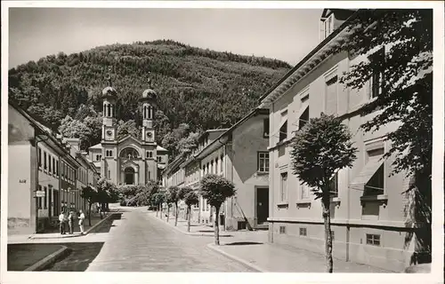 Todtnau Schwarzwald Strasse Kirche Kat. Todtnau