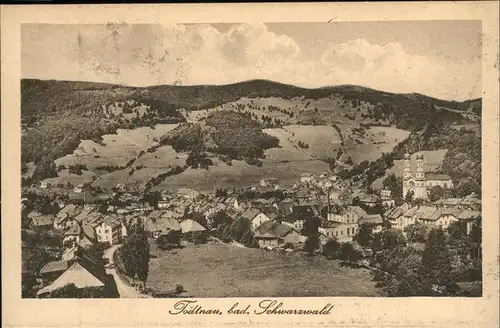 Todtnau Schwarzwald Panorama Kat. Todtnau