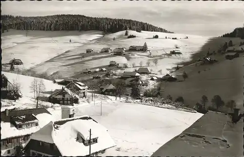 Todtnauberg Schwarzwald Im Schnee Kat. Todtnau