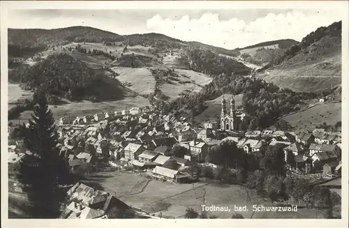 Todtnau Schwarzwald Panorama Kat. Todtnau