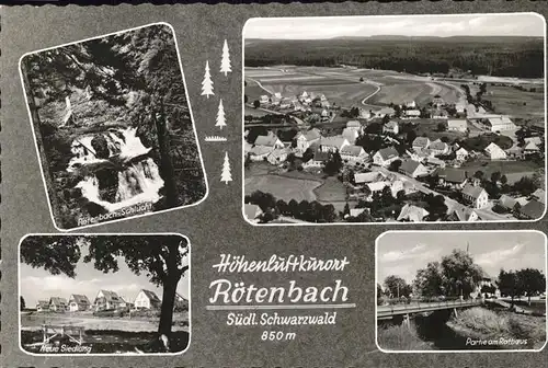 Roetenbach Baden Schlucht  Kat. Friedenweiler