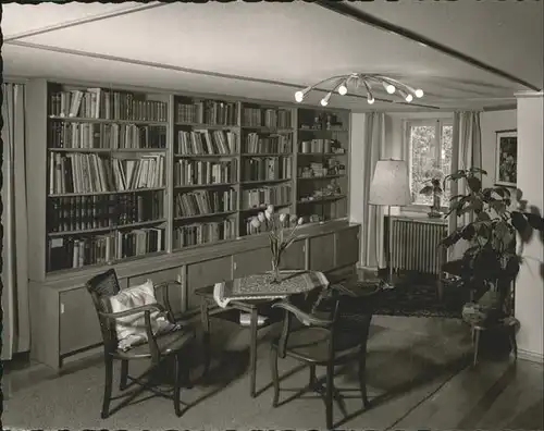 Holzinshaus Haus Sonnenhof Bibliothek Kat. Aitern