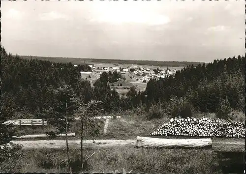 Roetenbach Baden Panorama Wald Holz Kat. Friedenweiler