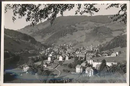 Todtnau Schwarzwald Panorama Reproduktionsvorschrift Kat. Todtnau