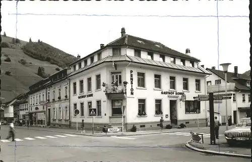 Todtnau Schwarzwald Gasthaus Sonne Auto Kat. Todtnau