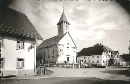 Roetenbach Baden Kirche Kat. Friedenweiler