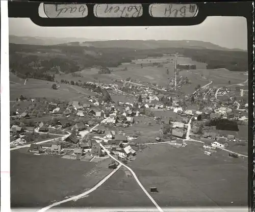 Roetenbach Baden Fliegeraufnahme Kat. Friedenweiler