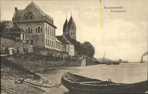 Kaiserswerth am Rhein Boot Kat. Duesseldorf
