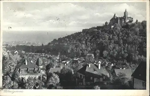 aw05811 Wernigerode Harz Schloss Kategorie. Wernigerode Alte Ansichtskarten