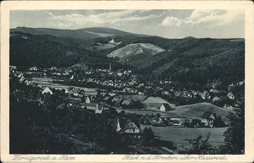 aw05853 Wernigerode Harz Hasserode Brocken Kategorie. Wernigerode Alte Ansichtskarten