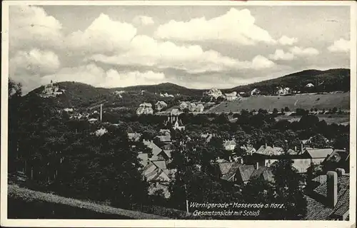 aw05855 Wernigerode Harz Hasserode Kategorie. Wernigerode Alte Ansichtskarten