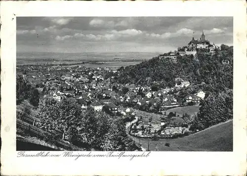 aw05968 Wernigerode Harz Gesamtansicht Kategorie. Wernigerode Alte Ansichtskarten