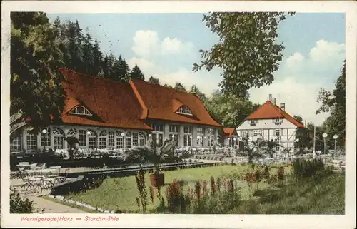 aw06166 Wernigerode Harz Storchmuehle Kategorie. Wernigerode Alte Ansichtskarten