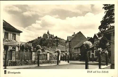 aw06205 Wernigerode Harz Schloss Kategorie. Wernigerode Alte Ansichtskarten