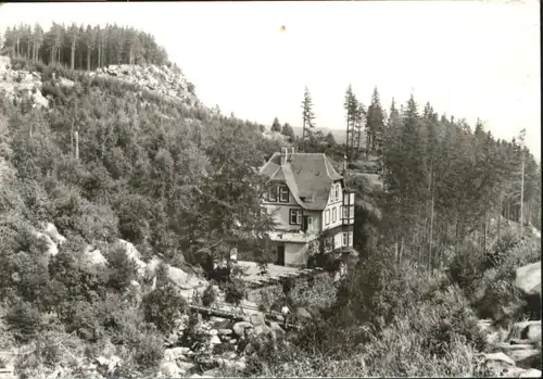 Wernigerode Harz Betriebsferienheim Steinerne Renne x / Wernigerode /Harz LKR